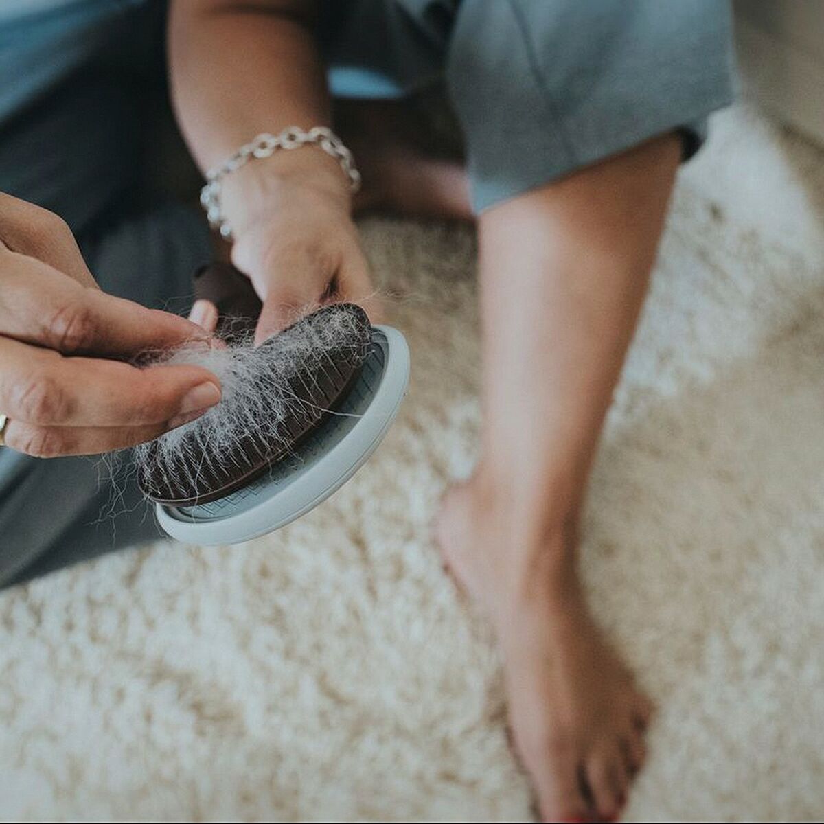 Detangling Hairbrush Hunter Self-cleaning