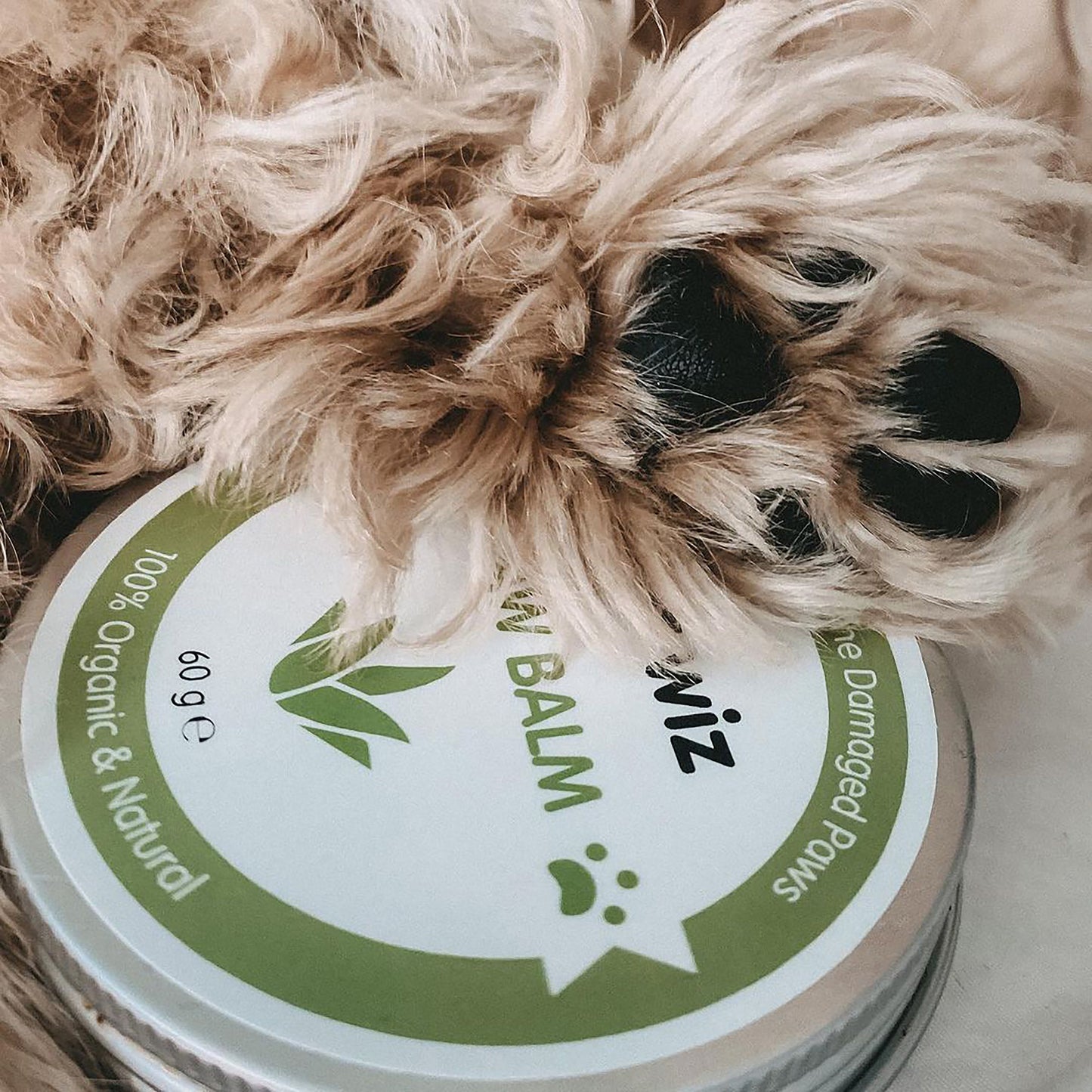 Organic Paw and Nose Balm for Dogs and Cats