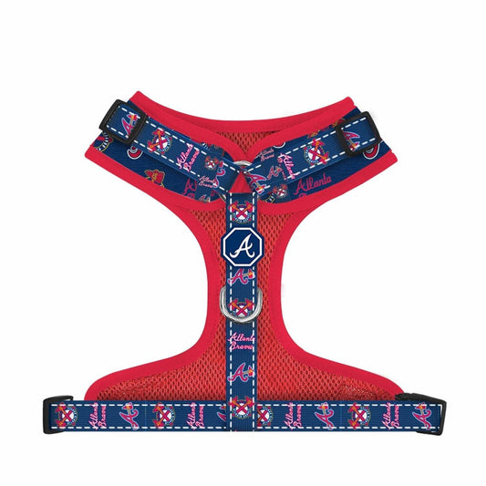 Atlanta Braves x Fresh Pawz | Adjustable Mesh Harness