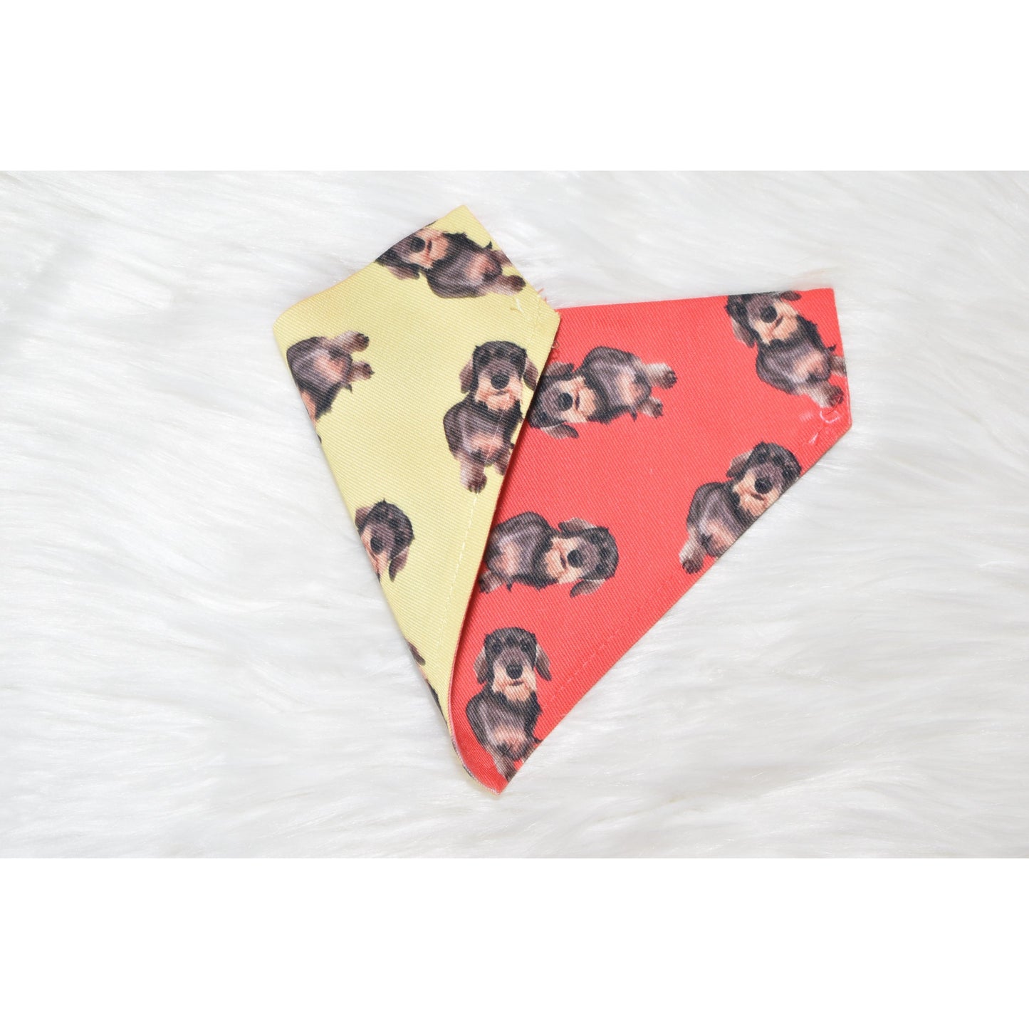 Dachshund Reversible Slip-on Bandana