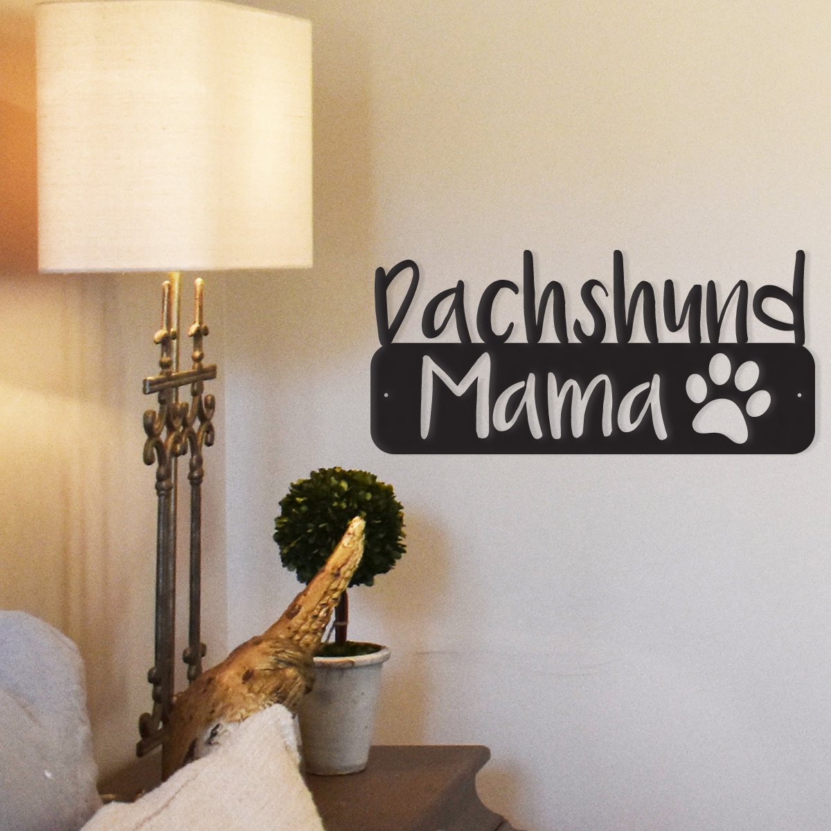 Dog Mama - Metal Wall Art/Decor