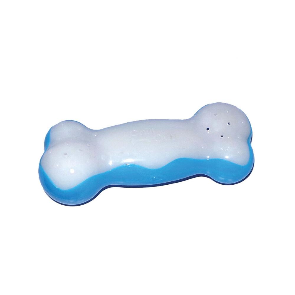 Dog Freezable Bone Ice - Chill Out Cooling Gel Teething Gum Toy Chews