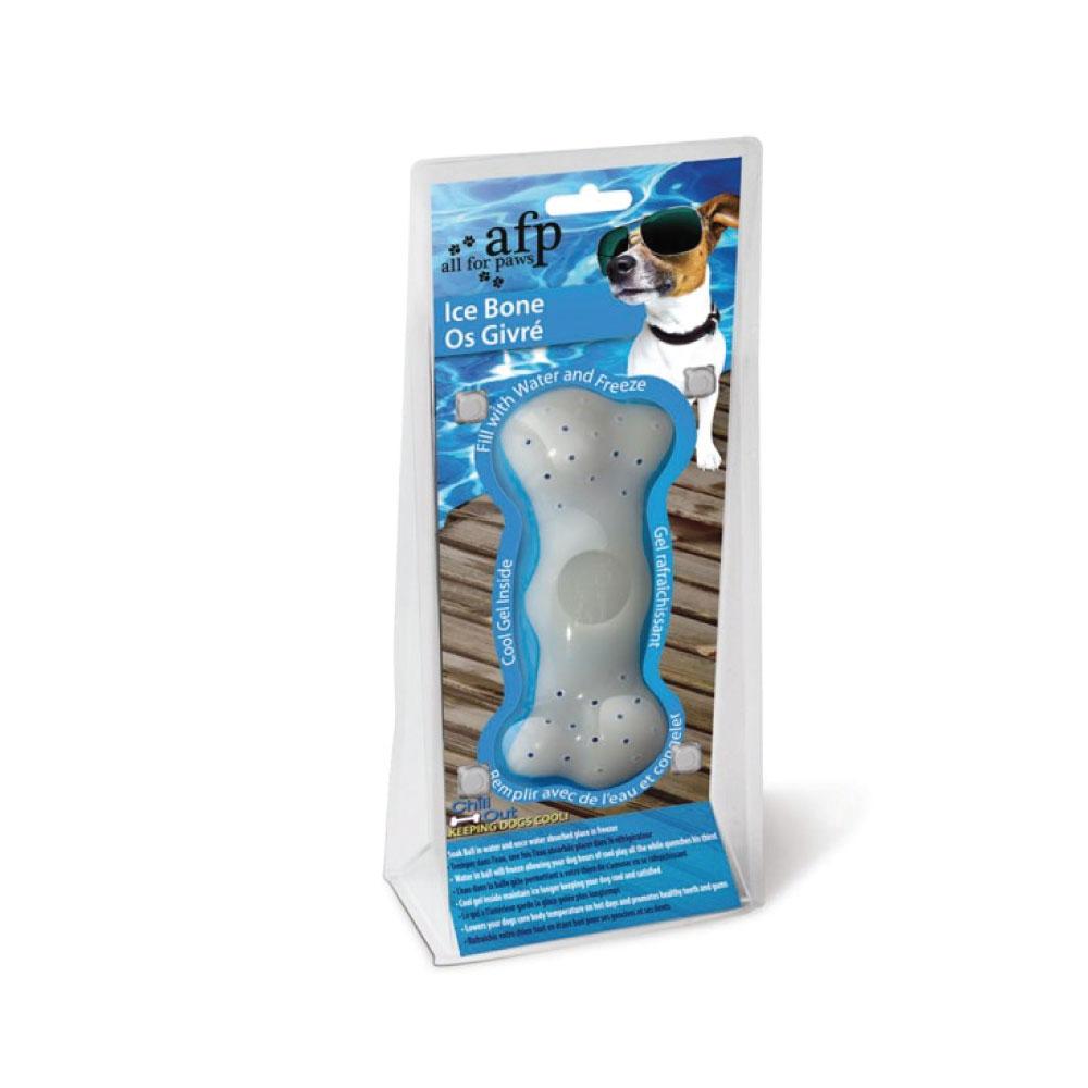 Dog Freezable Bone Ice - Chill Out Cooling Gel Teething Gum Toy Chews