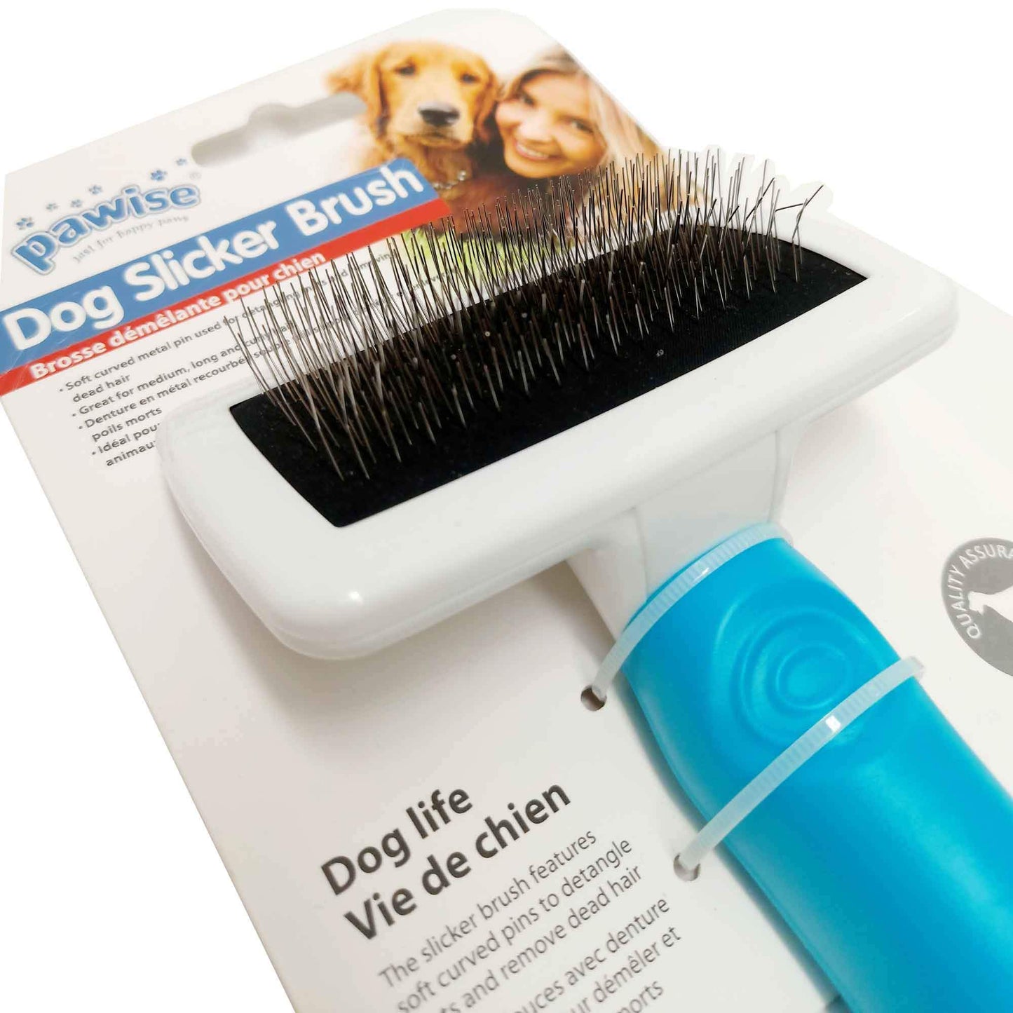 Dog Slicker Brush Small Cat Pet Undercoat Detangling Long Hair