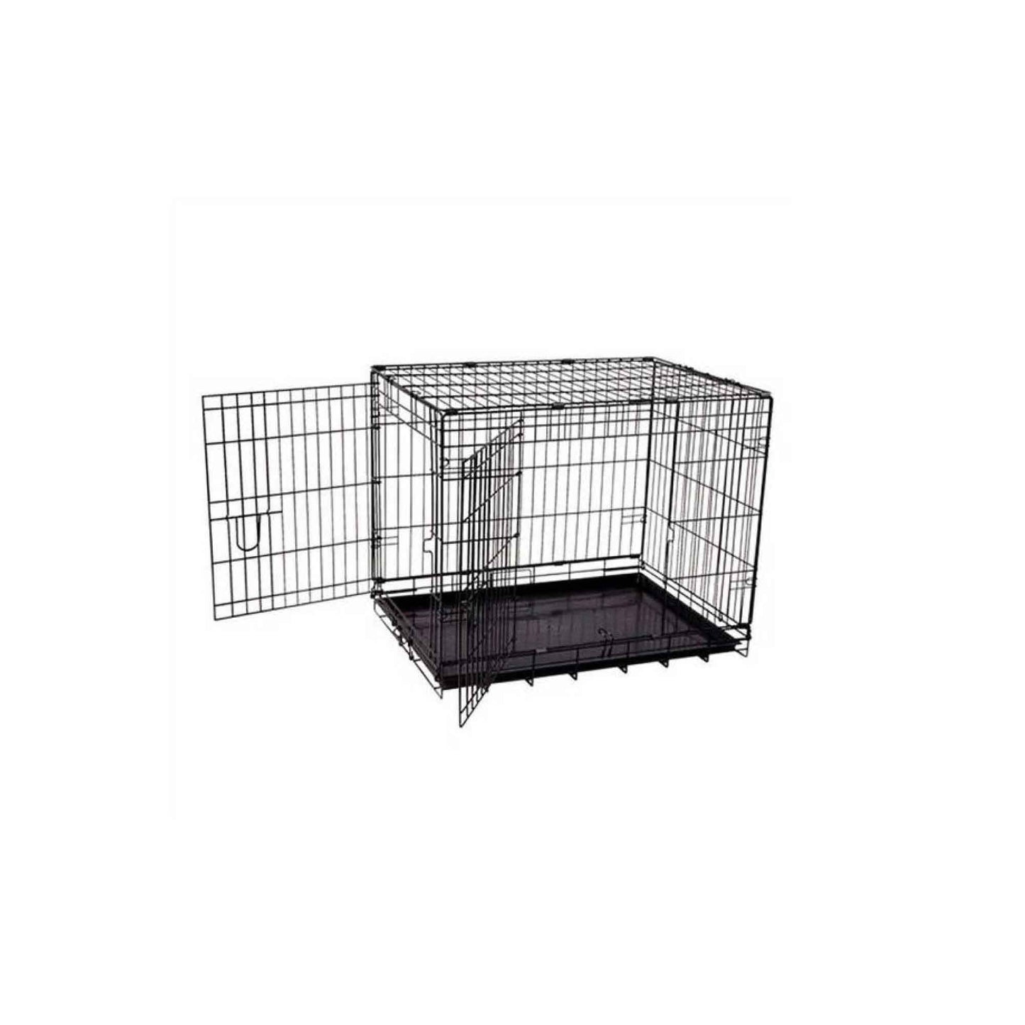 Dog Wire Crate Deluxe Bed Large Pet Puppy Portable Kennel Travel