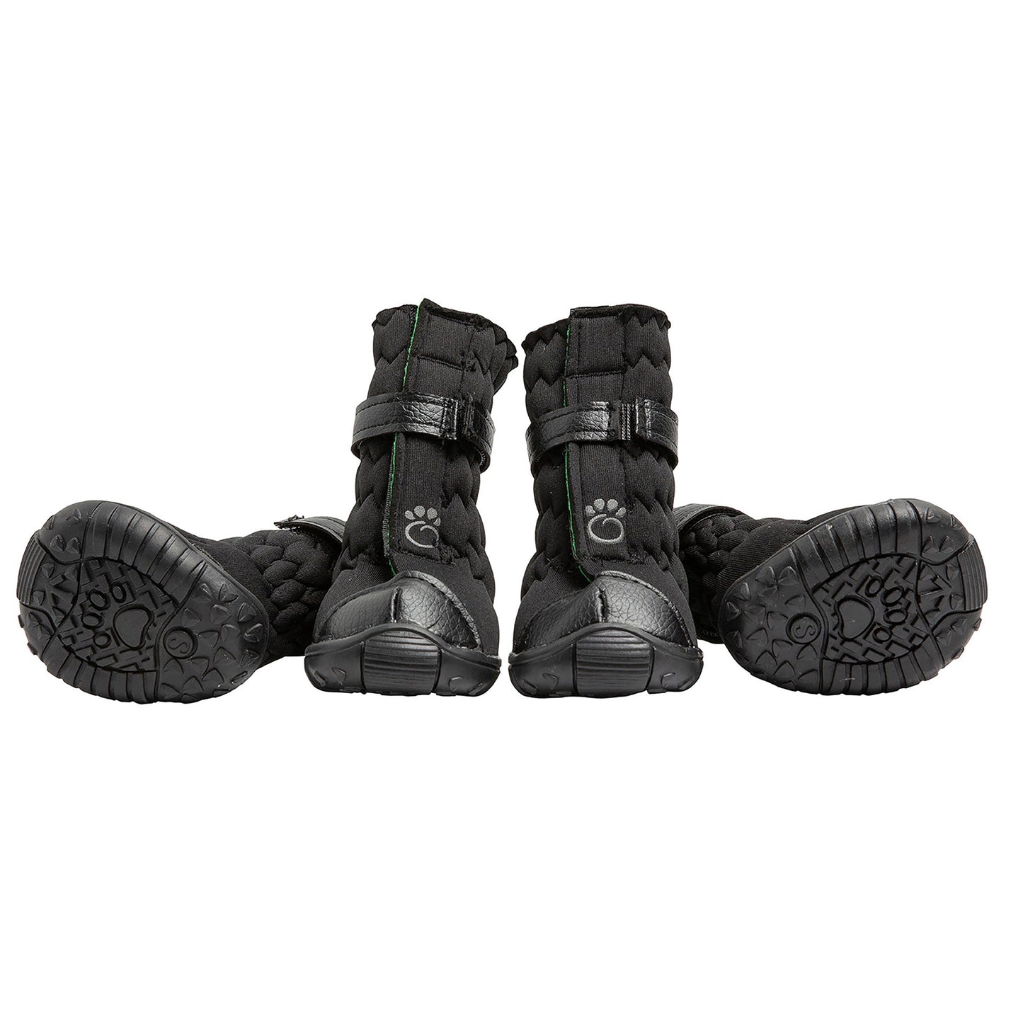 Elasto-Fit Dog Boots - Black