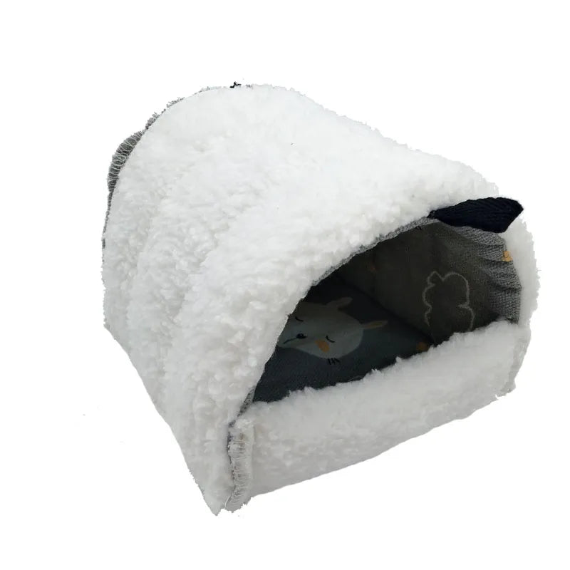 Bird Cage Parrot Cotton Nest Mini House Pet Parrot Nest Budgie Warm Winter Hammock Cage Hut Tent Bed Hanging Cave Pet Products