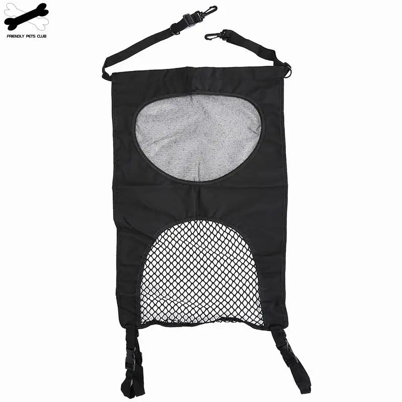 Universal Dog Rear Car Seat Isolation Mesh Barrier Safety Travel Backseat Net Stretchy Durable Net Stop Kids Or Pets Disturbing