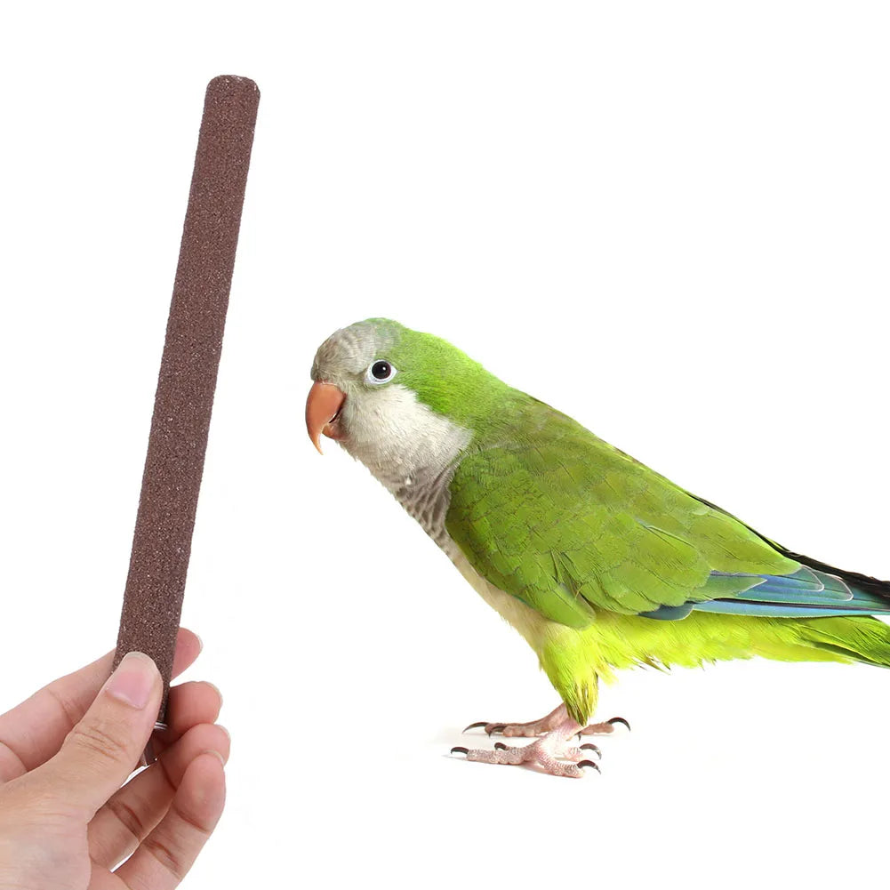 Pet Bird Chew Toys Parrot Perches Stand Platform Cage Toy Paw Grinding Clean Toys for Parrot Bites Parakeet Pet Products