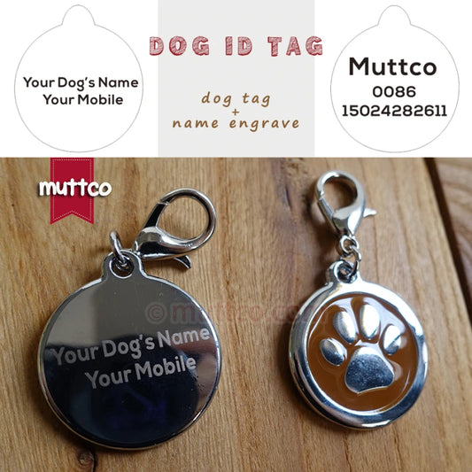 Free ship laser lettering 30mm paw print dog tags dog id tags for pets, free shipping lettering dog name tags zinc alloy dog tag