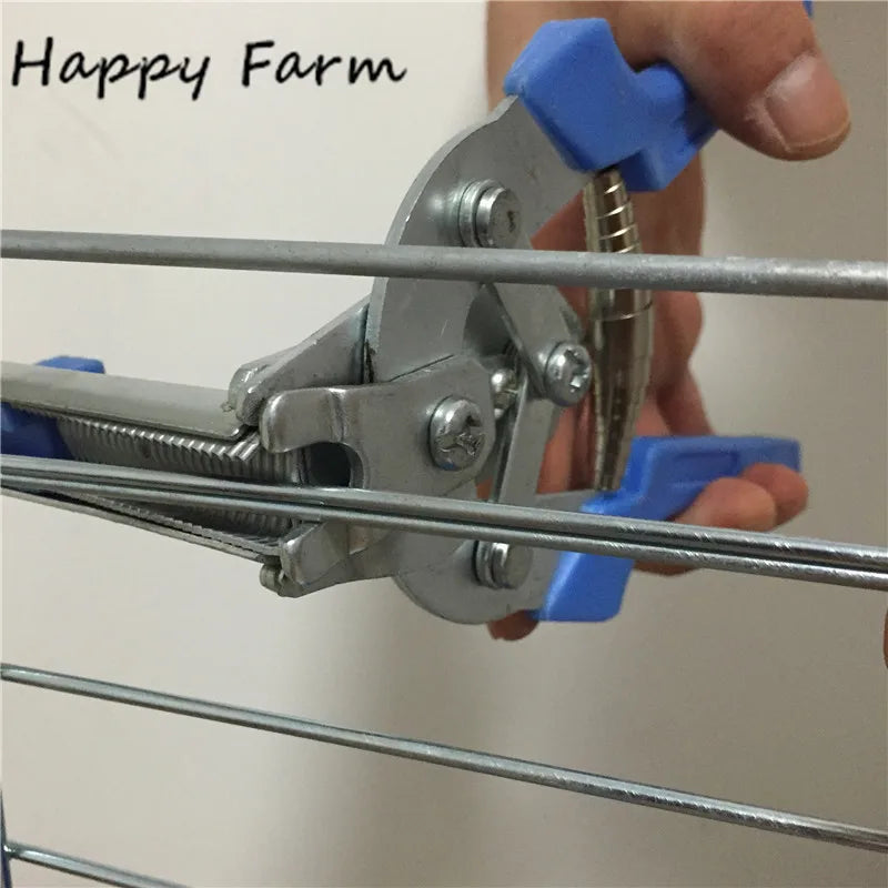 Free shipping Poultry cage clamp installation M nail fastening clamp Chicken Rabbit Mink Fox Bird Dog Cage clamp installation