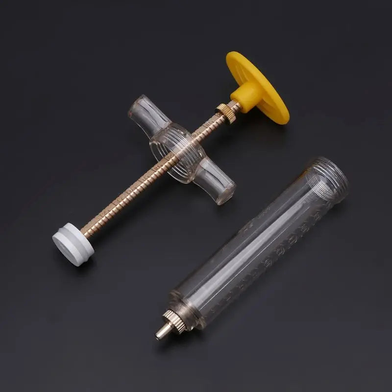 10/20ml Parrot Chick Feeder Copper Head Syringe Hose Birds Feeding Syringe Injector Supplies Bird Feeders C42