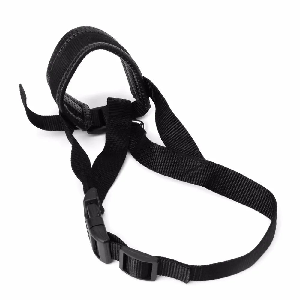 Pet Dog Padded Head Collar Gentle Halter Leash Leader Stop Pulling Training Tool