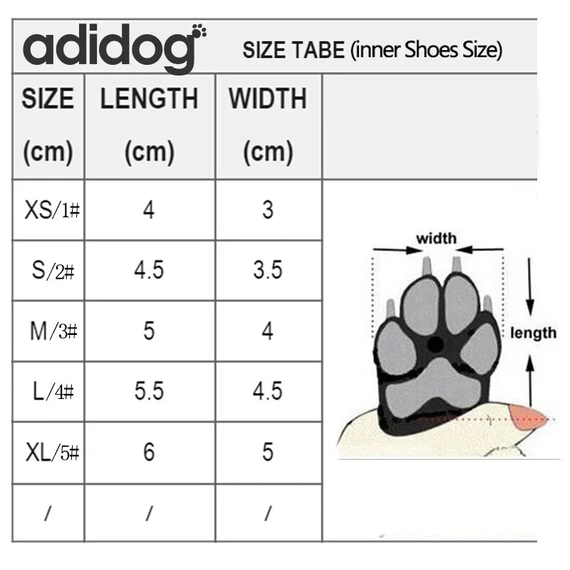 Pet Dog Shoes Winter Super Warm 4pcs/set Dog Boots Cotton Anti Slip XS XXL Shoes For Small Dogs Pet Product Chihuahua Waterproof