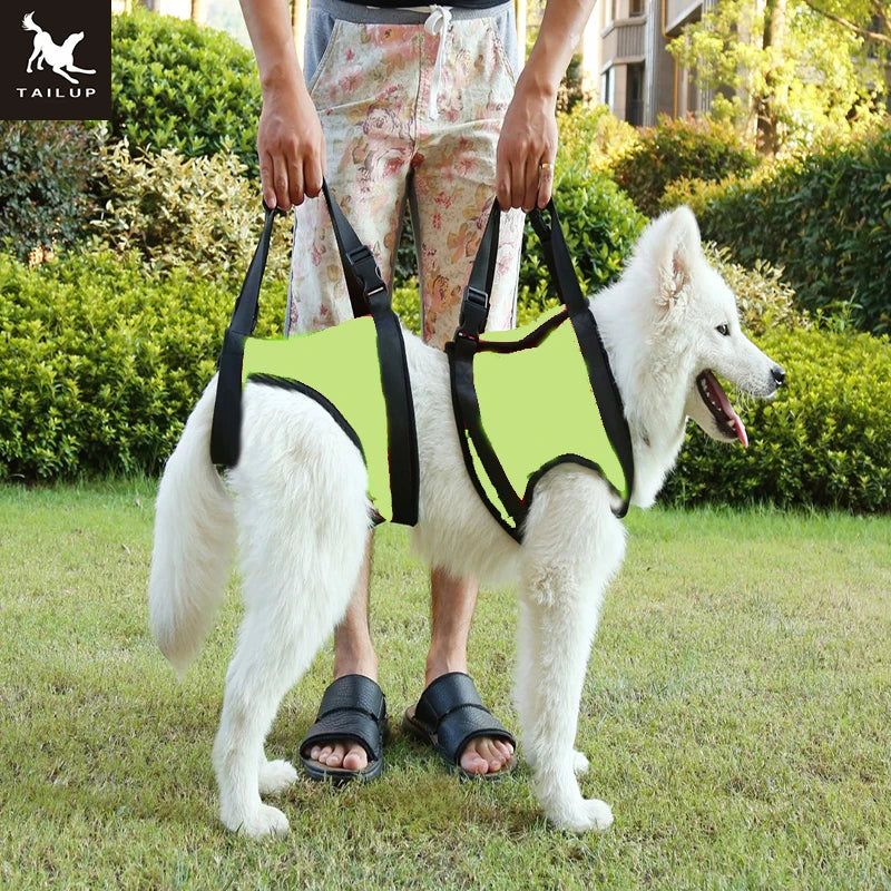 TAILUP New Arrival Front Rear Type Dog Lift Harness Elderly Sick Dog K9 Canine Aid With Handle