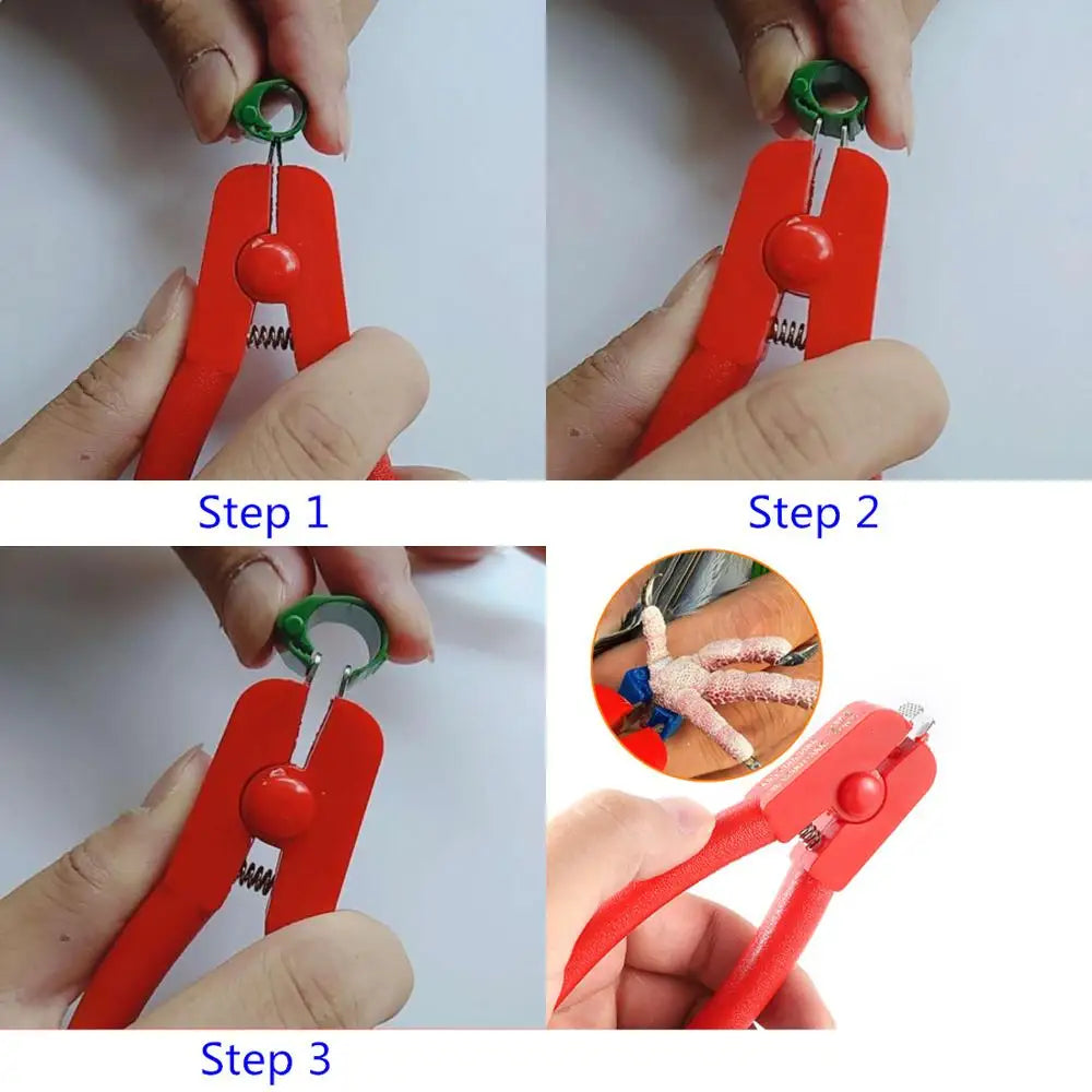 Professional Pigeon Electronic Ring Opening Ring Pliers Removal Ring Pliers Multi Function Disassembly Ring Tool 1 Pc