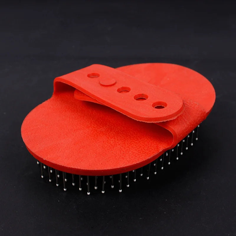 Hot Sale Pet Dog Cat Bath Brush Comb Rubber Glove Hair Fur Grooming Massaging Massage Pin Pet Shower Dog Brush Pets Supplies