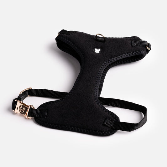 Aquafleece Dog Harness - Black