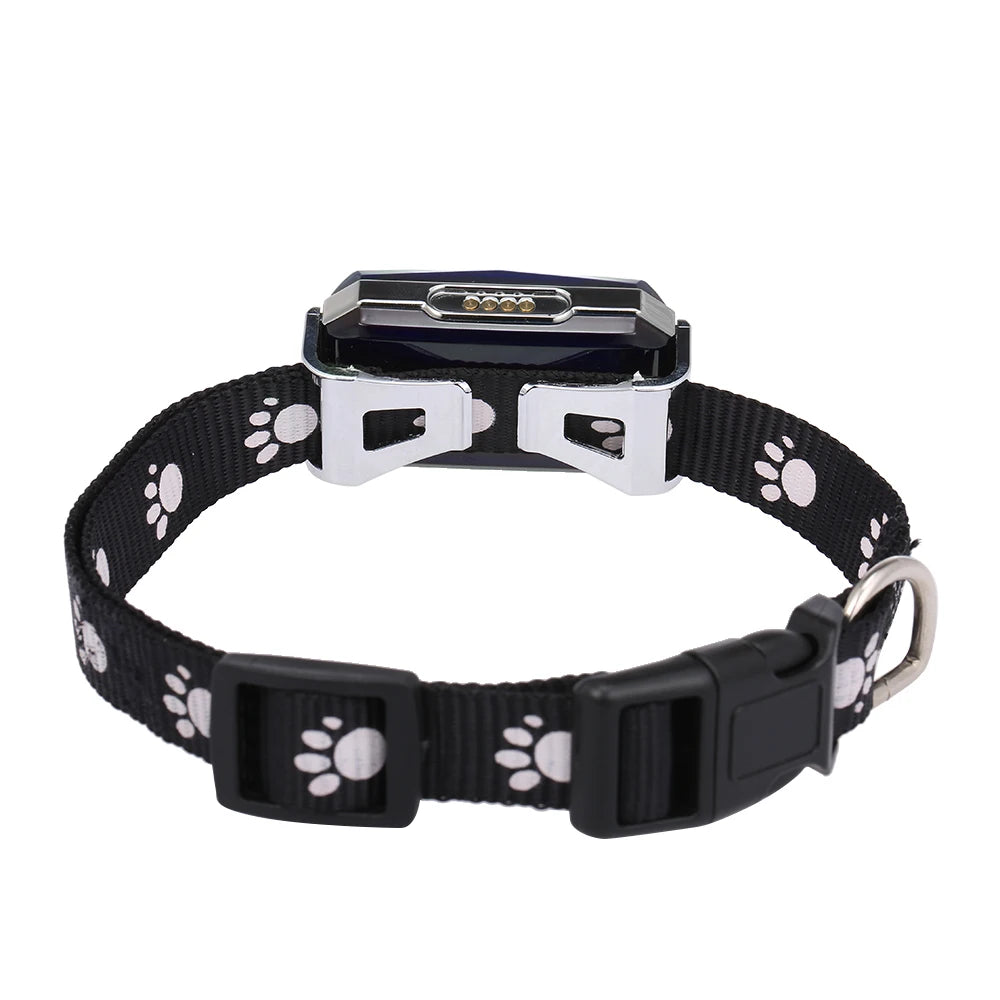 Anti-lost Pet Collar GSM GPS Tracker for Pets Dogs Cats Cattle Sheep Tracking Locator GPS Positioner Rechargeable Dog Tracker