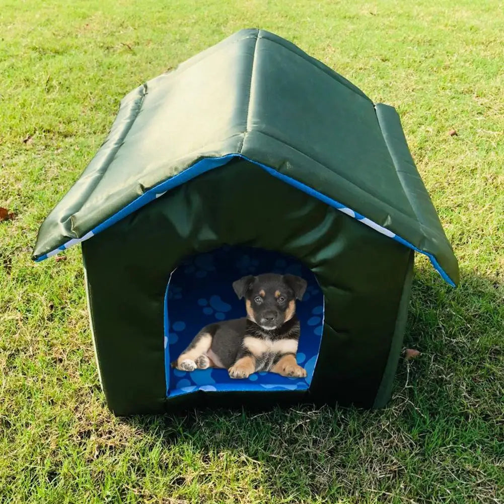 Outdoor Pet House Waterproof Thickened Cat Nest Tent Cabin Weatherproof Dog Cat Houses Foldable Pet Shelter For Pets