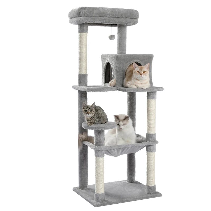 Domestic Delivery Cat Pet Furniture Cat Toy House Scratching Wood House Toy Pet Cat Jumping Toy Climbing Frame Scratching Post