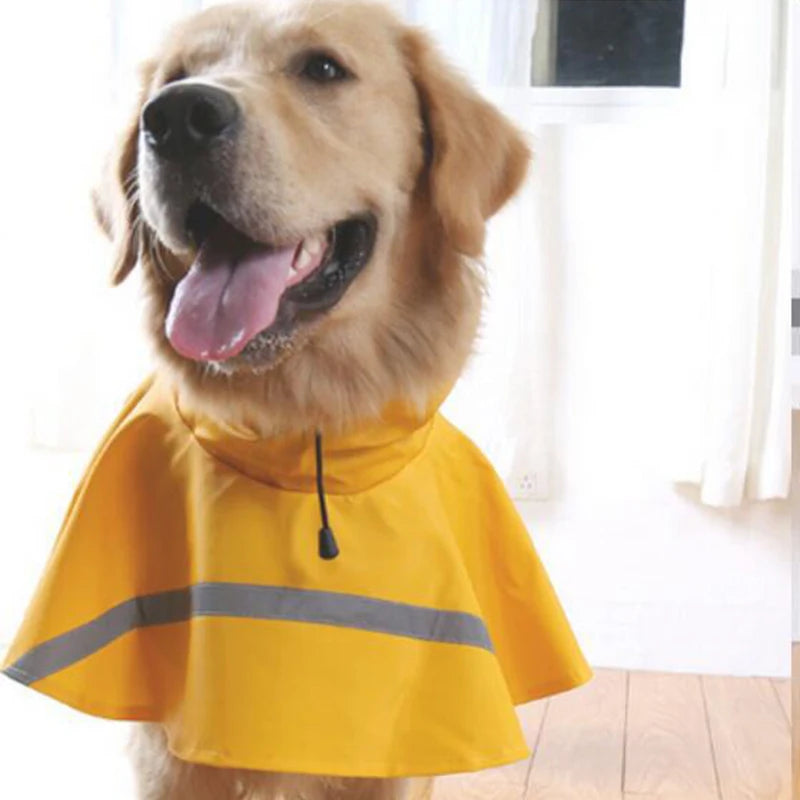 Large Dog Jacket Raincoat Waterproof Windproof Leisure Outdoor Pet Clothes Coat Dog Raincoat  Big S-4XL