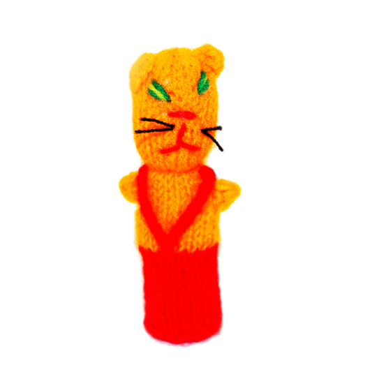 Orange Cat in Overalls