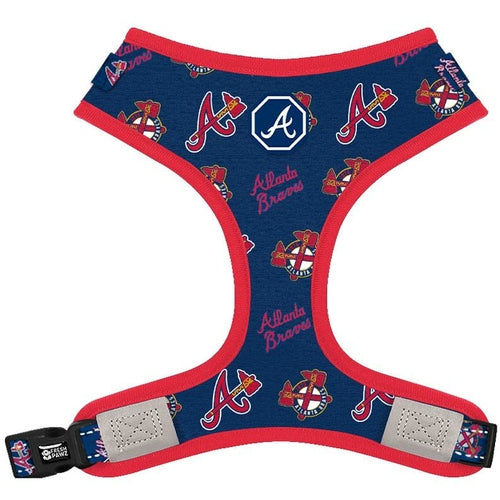 Atlanta Braves x Fresh Pawz | Adjustable Mesh Harness