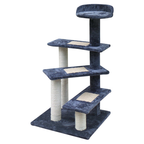 i.Pet Cat Tree 100cm Trees Scratching Post Scratcher Tower Condo House