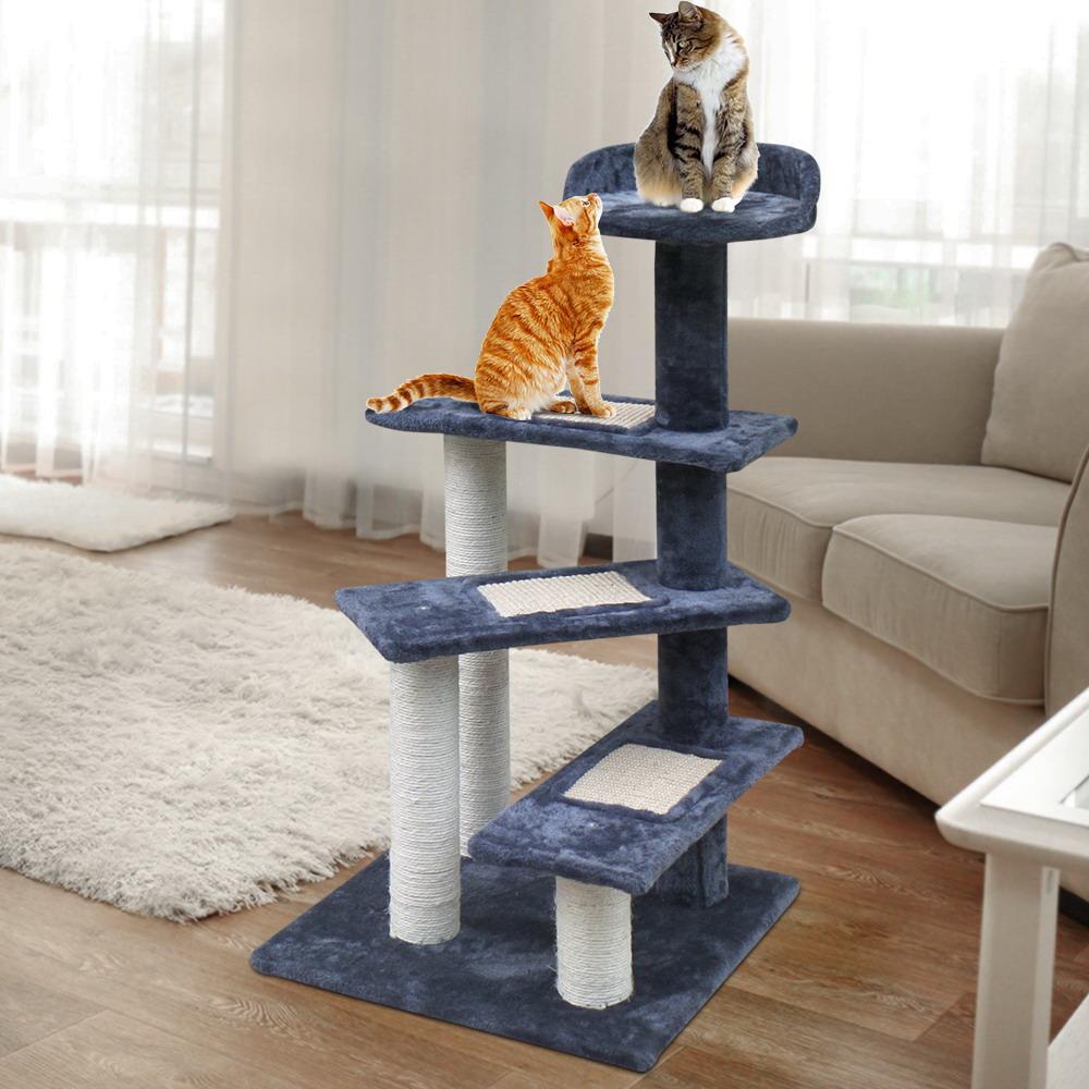 i.Pet Cat Tree 100cm Trees Scratching Post Scratcher Tower Condo House