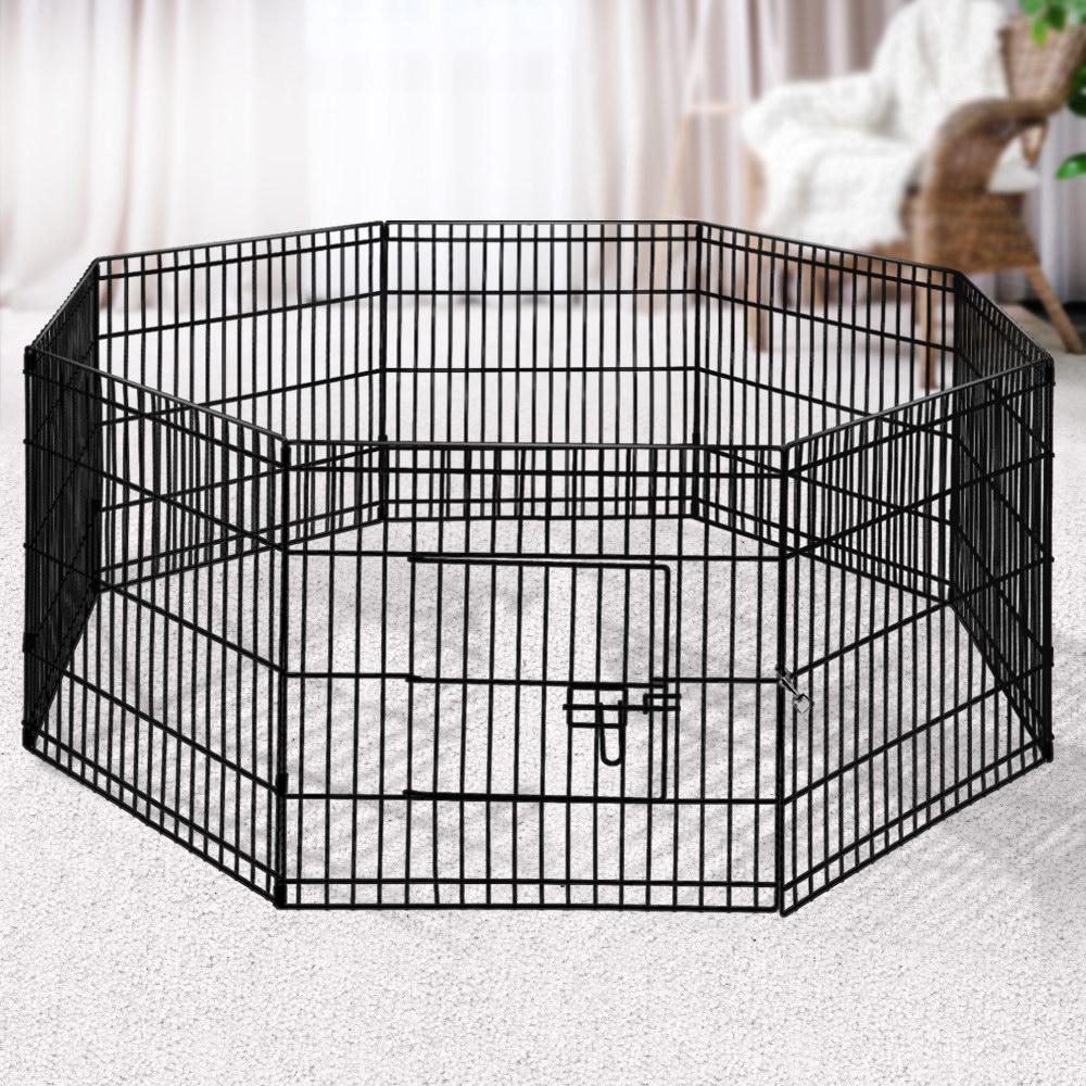 i.Pet Pet Dog Playpen 2X24" 8 Panel Puppy Exercise Cage Enclosure