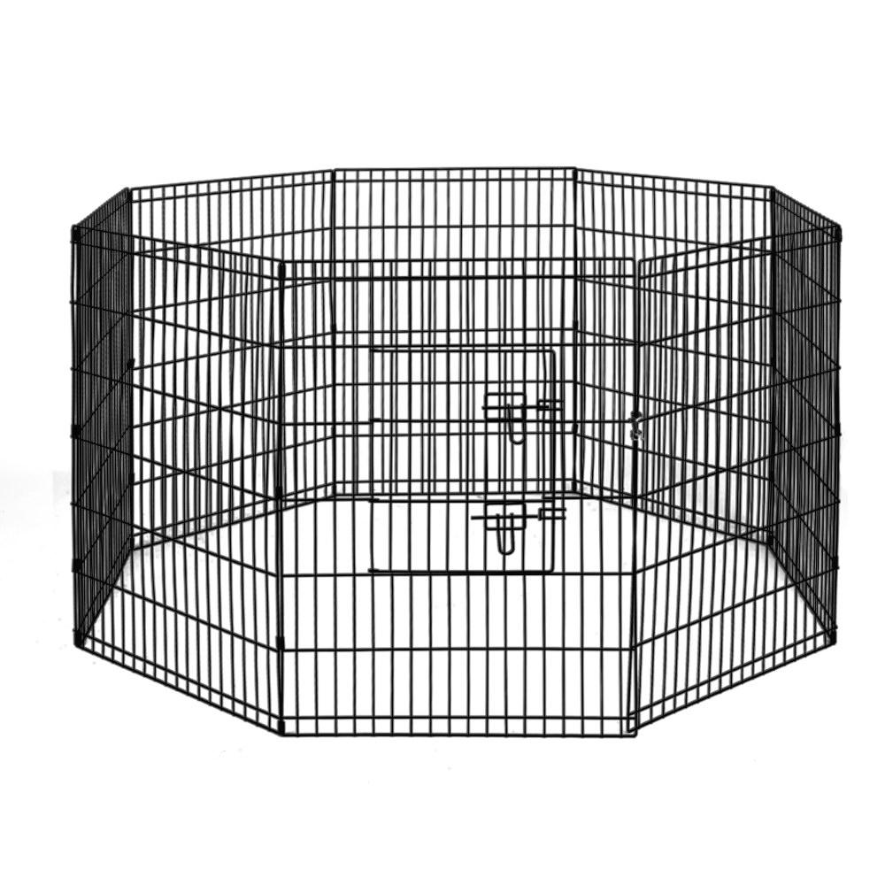 i.Pet 2X36" 8 Panel Pet Dog Playpen Puppy Exercise Cage Enclosure