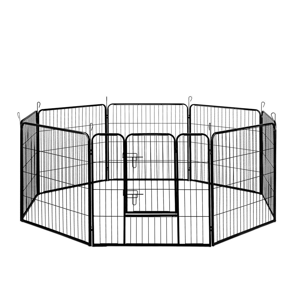 i.Pet 8 Panel Pet Dog Playpen Puppy Exercise Cage Enclosure Fence Play