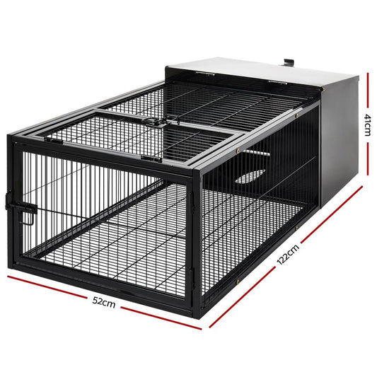 i.Pet Rabbit Cage Hutch Cages Indoor Outdoor Hamster Enclosure Pet