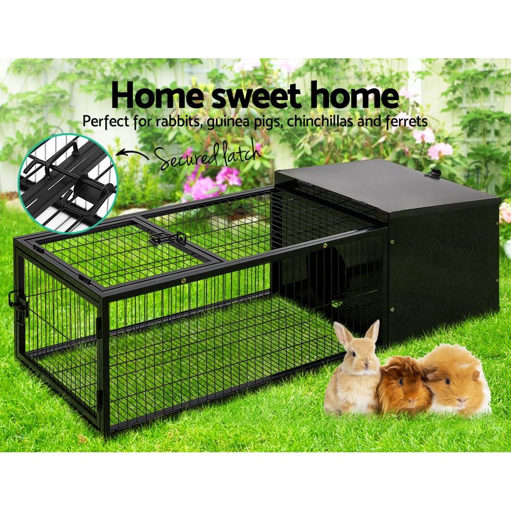 i.Pet Rabbit Cage Hutch Cages Indoor Outdoor Hamster Enclosure Pet