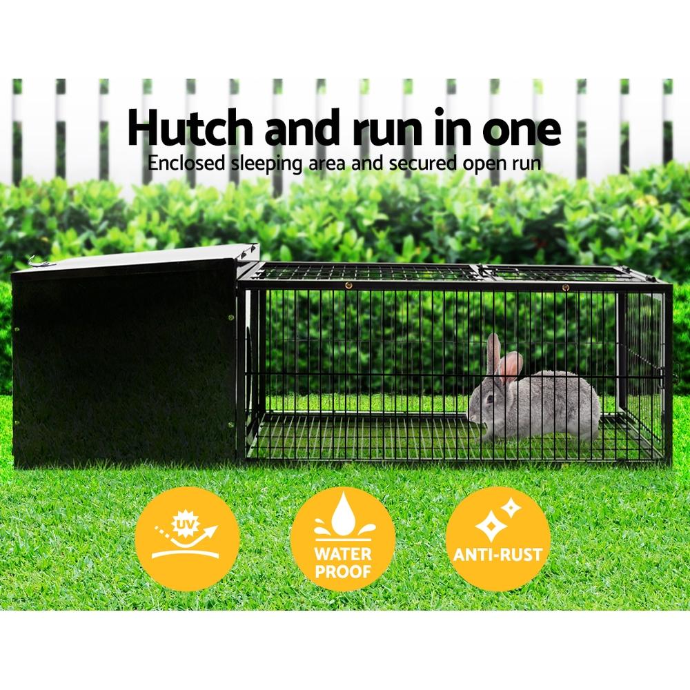 i.Pet Rabbit Cage Hutch Cages Indoor Outdoor Hamster Enclosure Pet