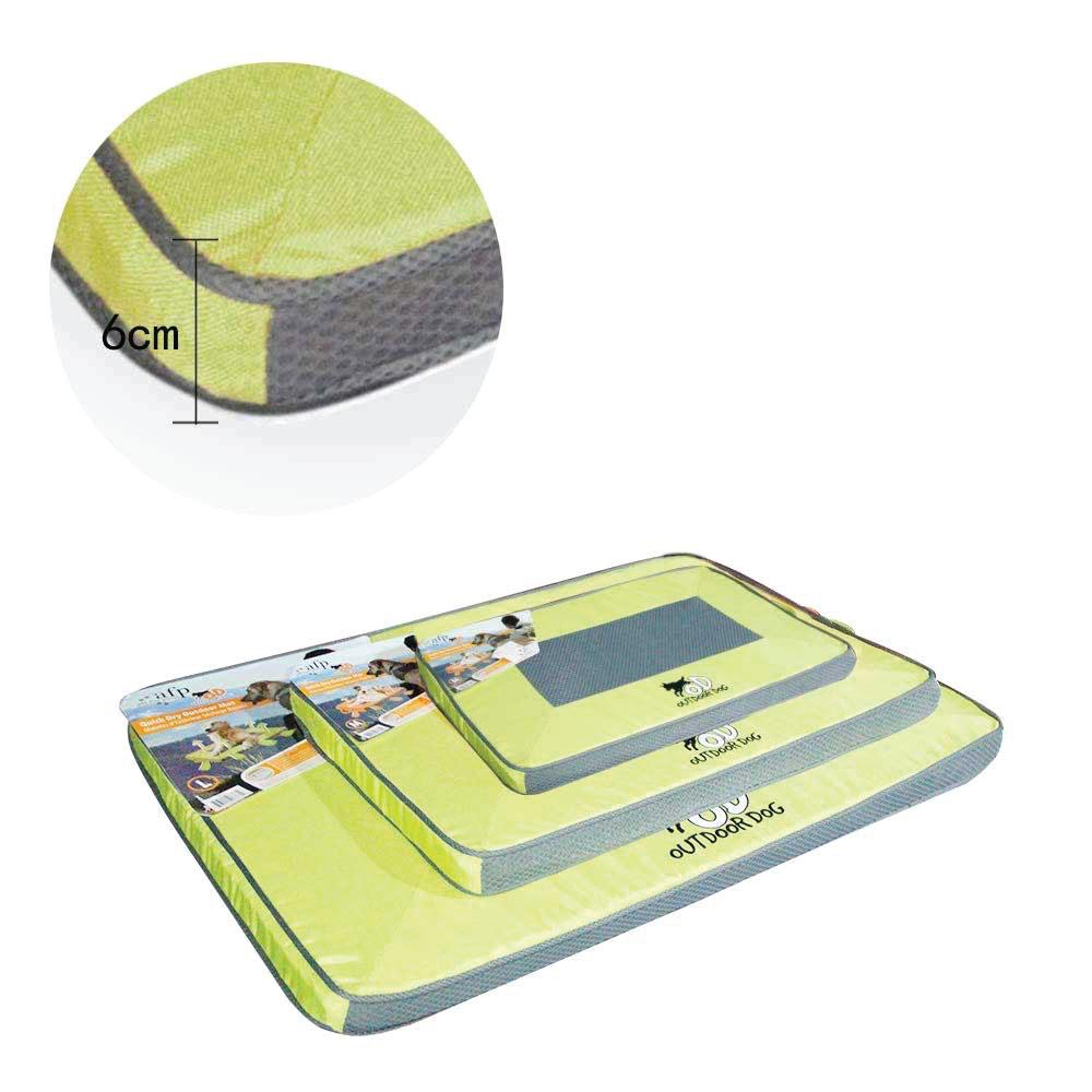 Outdoor Dog Mat Quick Dry - Green Pet Cooling Pads Outside Mattress