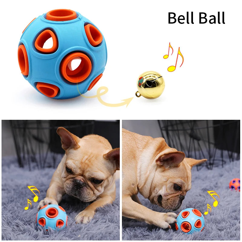 HOOPET Pet Dog Toys Toy Funny Interactive Ball Dog Chew Toy For Dog Ball Of Food Rubber Balls Pets Supplies