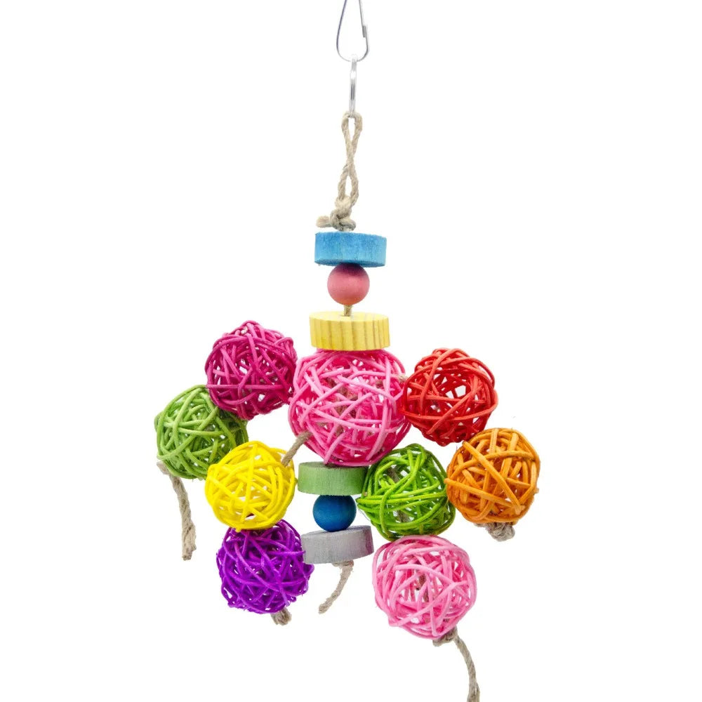 Bird Toys For Parrot Conure Cockatiel Accessories Cage Decoration Love swing Perch And Budgie Parakeet Toy jouets oiseaux vogel