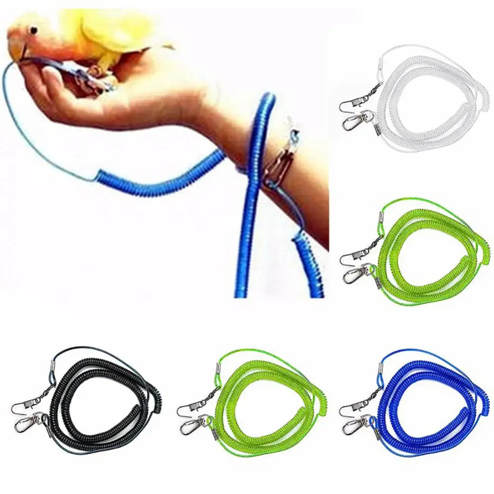 10M Parrot Bird Leash Flying Training Rope Strap Parrot Bird Harness Leash Outdoor Adjustable Cockatiels Anti-Bite Training Rope