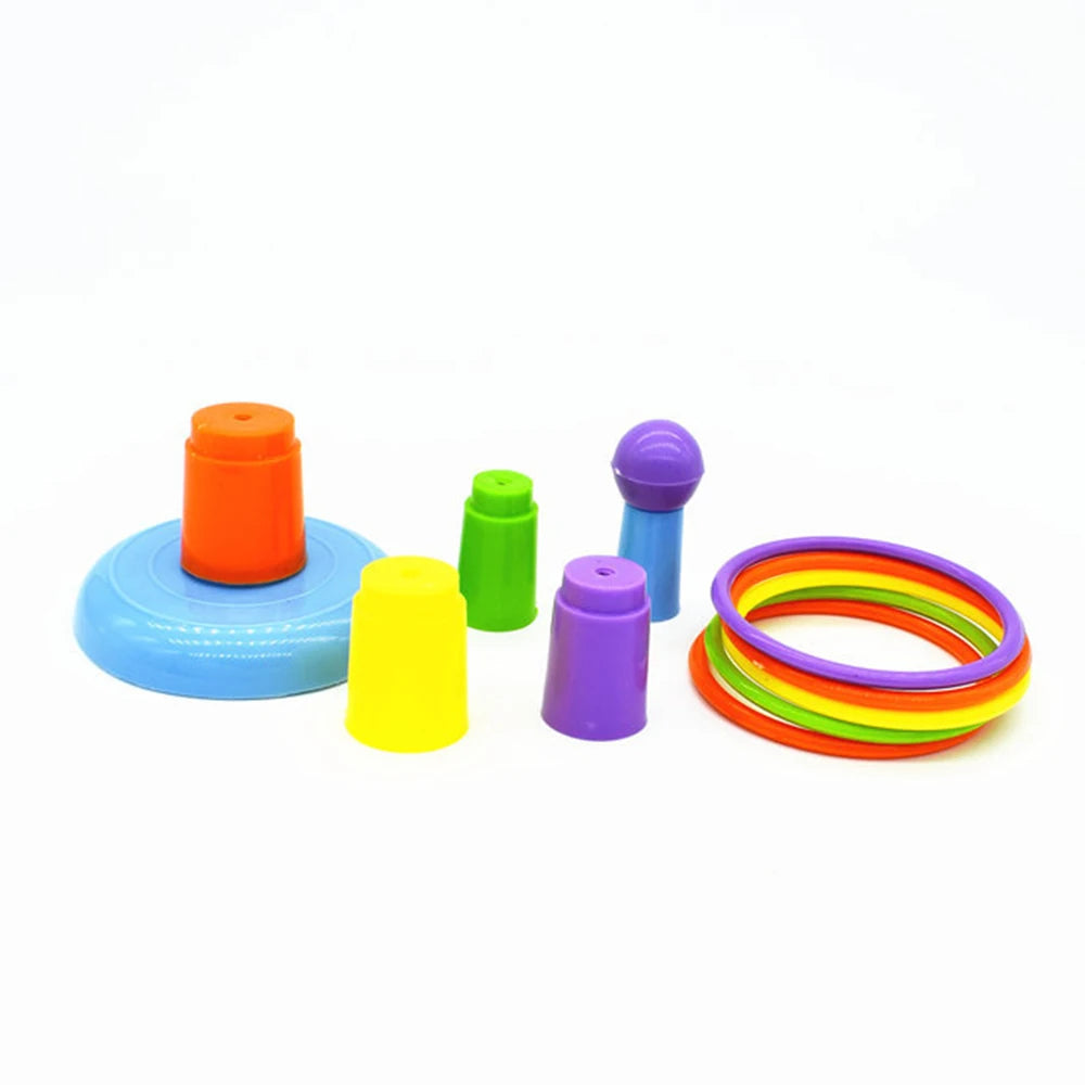 Mini Iron Ring Toys, Suitable for Parrots Intellectual Development Games, Colorful Ring Bird Activity Training Toys Parrot Toy