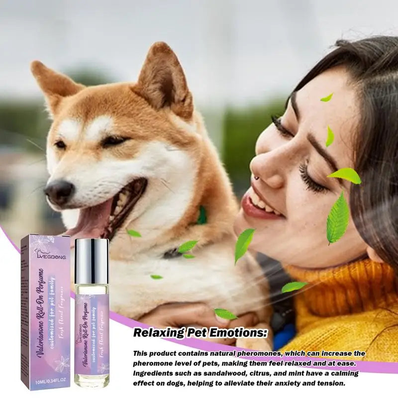 Dog Perfume Fur Conditioner Dog Fragrance Spray Pet Mood And Relieve Dog Anxiety Pet Perfume Long-Lasting Clean Pet Accessory