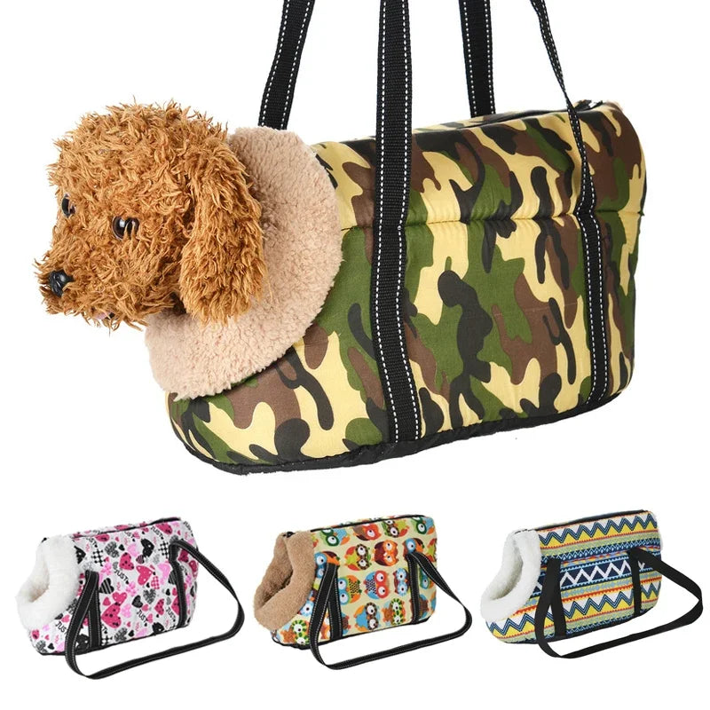 Holapet Dog Backpacks for Pets Carrier Bag Cat Puppy Shoulder Bags Outdoor Travel Slings for Small Dogs Chihuahua Pet Products