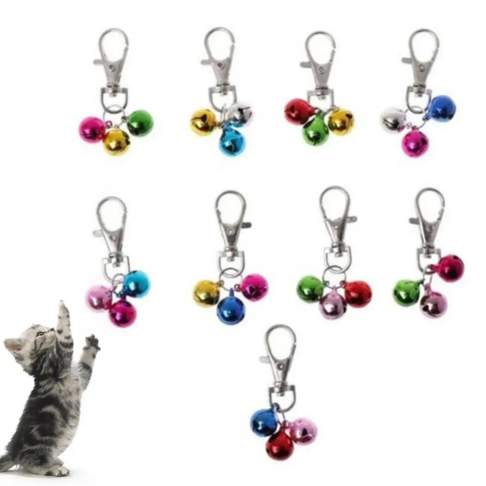 Bell Safe Pet Supplies Puppy Collar Safety Dog Cat Bells Buckle Hanging Pendant Decor