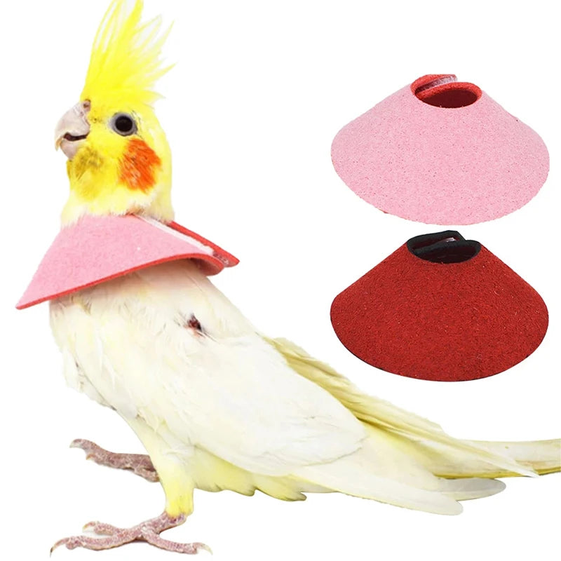 Bird Neck Sleeve Elizabethan Circle Parrot Neck Protective Collar Bird Recovery Collar Anti-bite Anti-pecking Elizabeth Circle