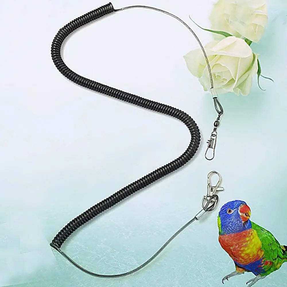 10M Parrot Bird Leash Flying Training Rope Strap Parrot Bird Harness Leash Outdoor Adjustable Cockatiels Anti-Bite Training Rope