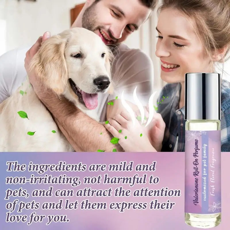 Dog Perfume Fur Conditioner Dog Fragrance Spray Pet Mood And Relieve Dog Anxiety Pet Perfume Long-Lasting Clean Pet Accessory