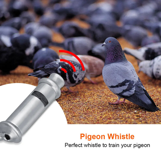 Stainless Steel  Ultrasonic Pigeon Whistle Behavior Training Tool