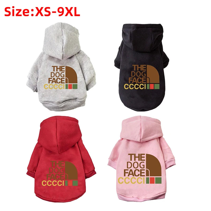 Pure Cotton Dog Clothes Dog Sweaters Fashion Winter Warm Pet Clothes for Small Medium Dogs Costumes Coat