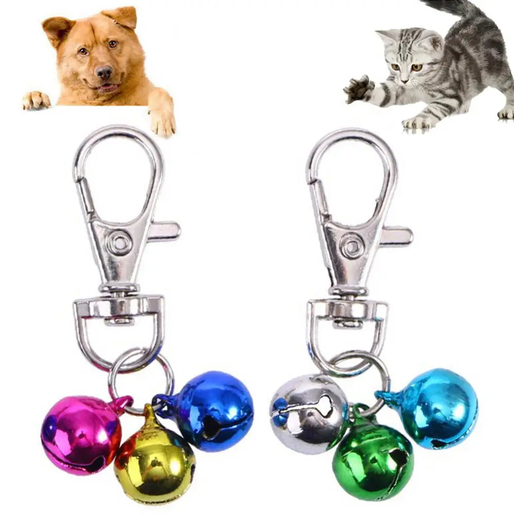 Bell Safe Pet Supplies Puppy Collar Safety Dog Cat Bells Buckle Hanging Pendant Decor